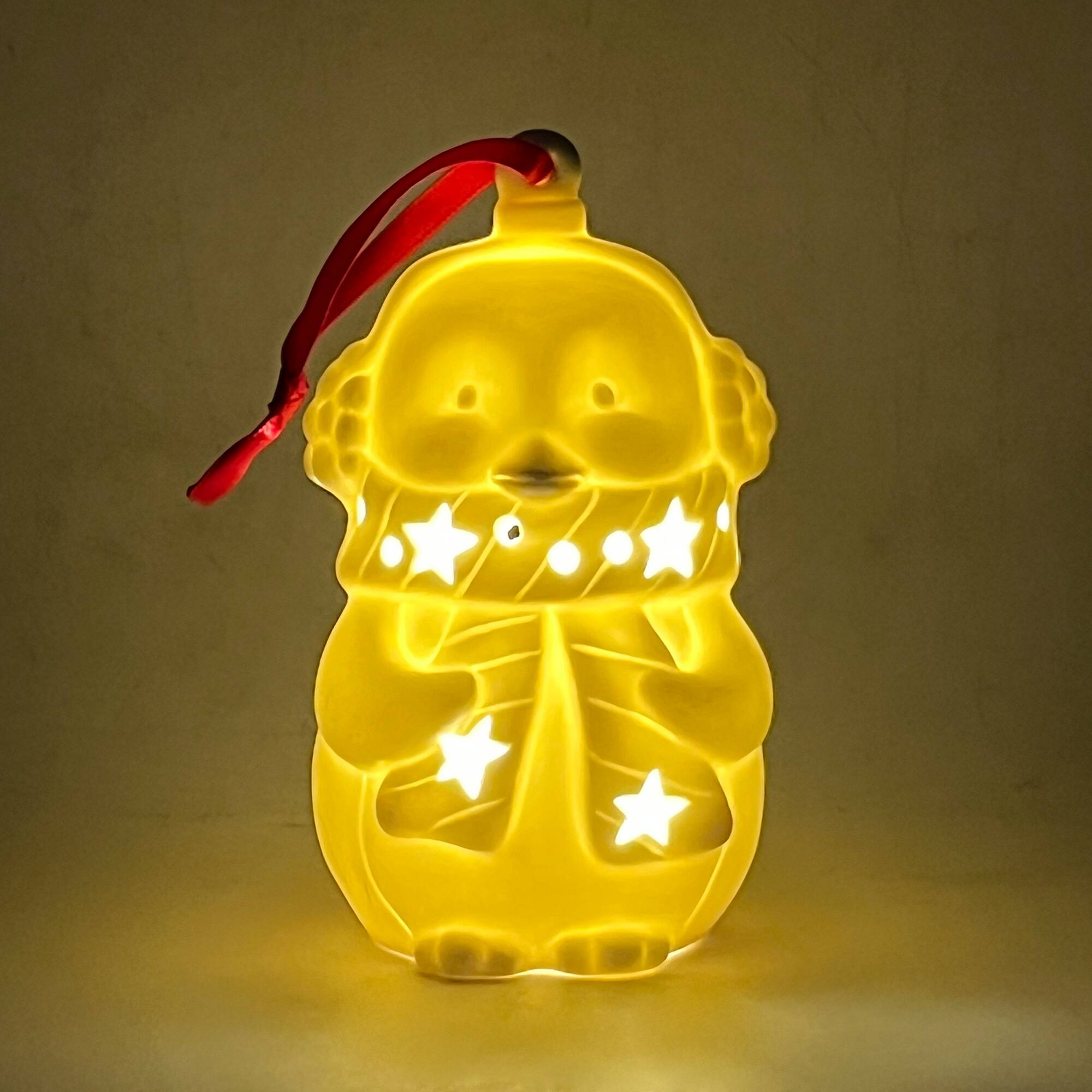 4.5" LED DIY Ceramic Penguin Ornament by Make Market®